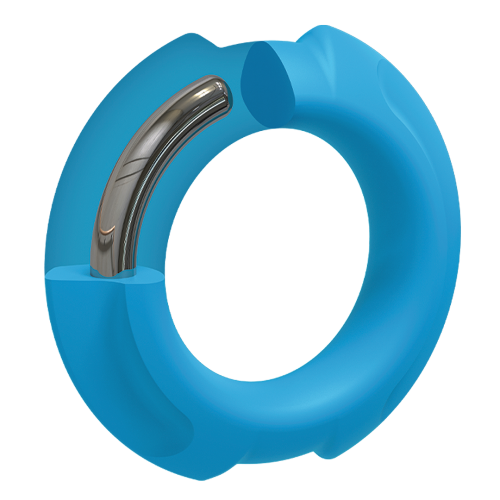 Flexisteel - Silicone Inner Metal Core - 35 mm - Blue