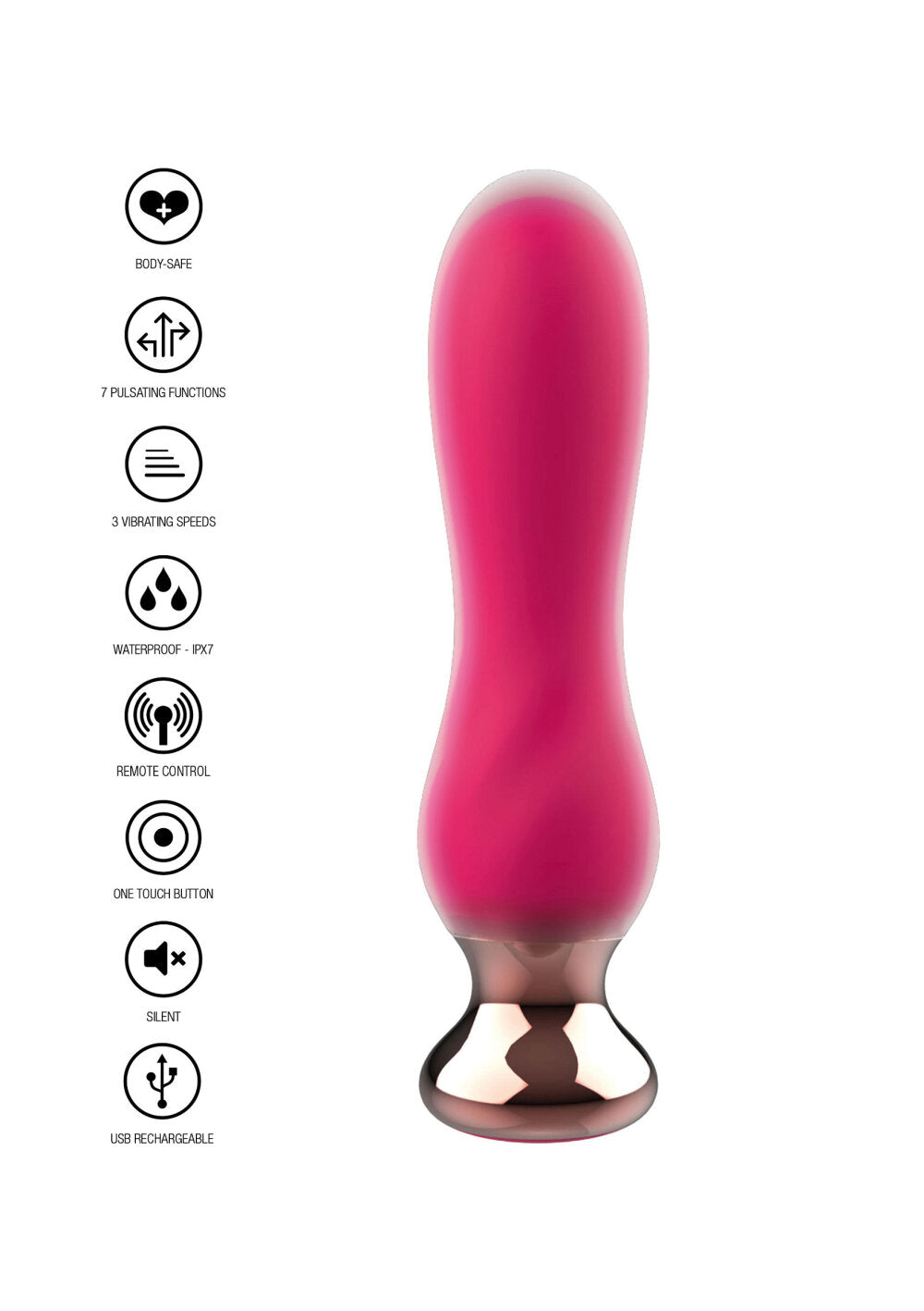 ToyJoy Buttocks The Elegant Buttplug