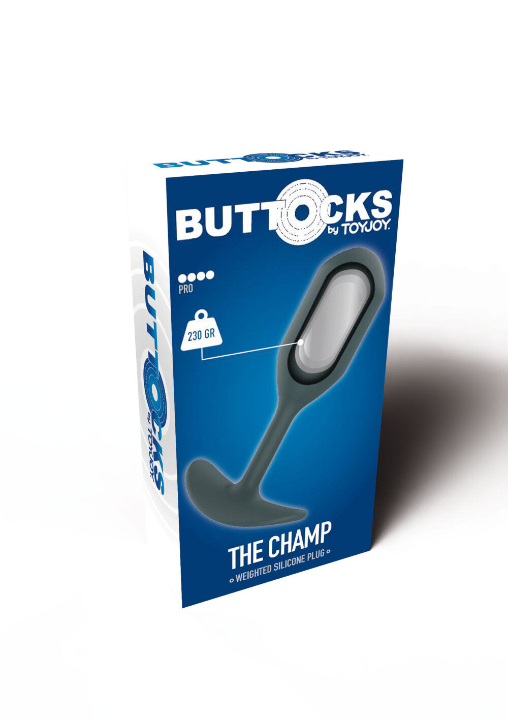 ToyJoy Buttocks The Champ Weighted Plug