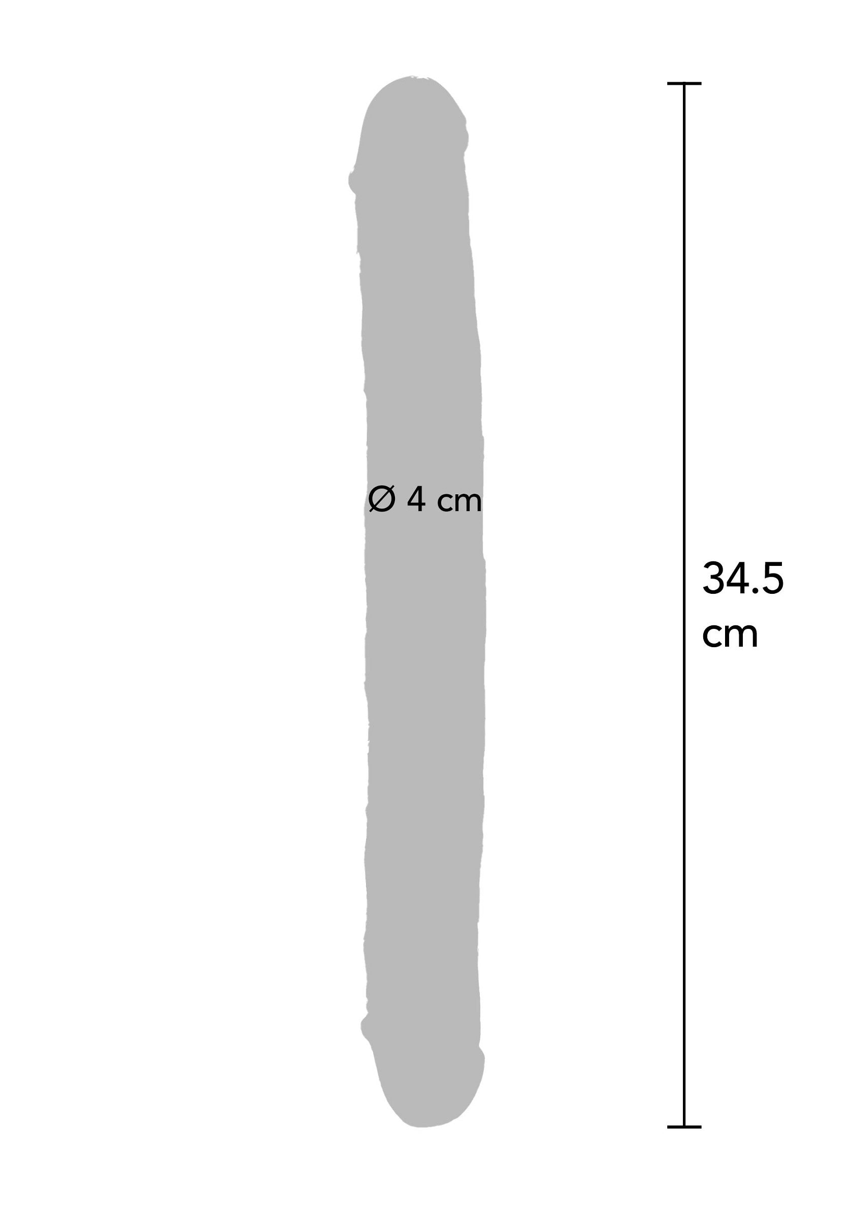 ToyJoy Get Real 34.5 cm Clear Double Dong