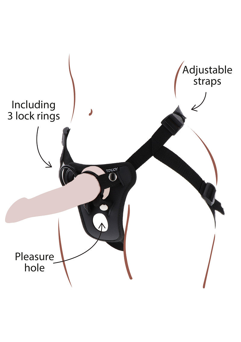 ToyJoy Get Real Strap-On Pleasure Hole Harness