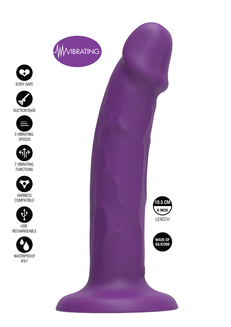 ToyJoy Get Real Vibrating Harness Dong