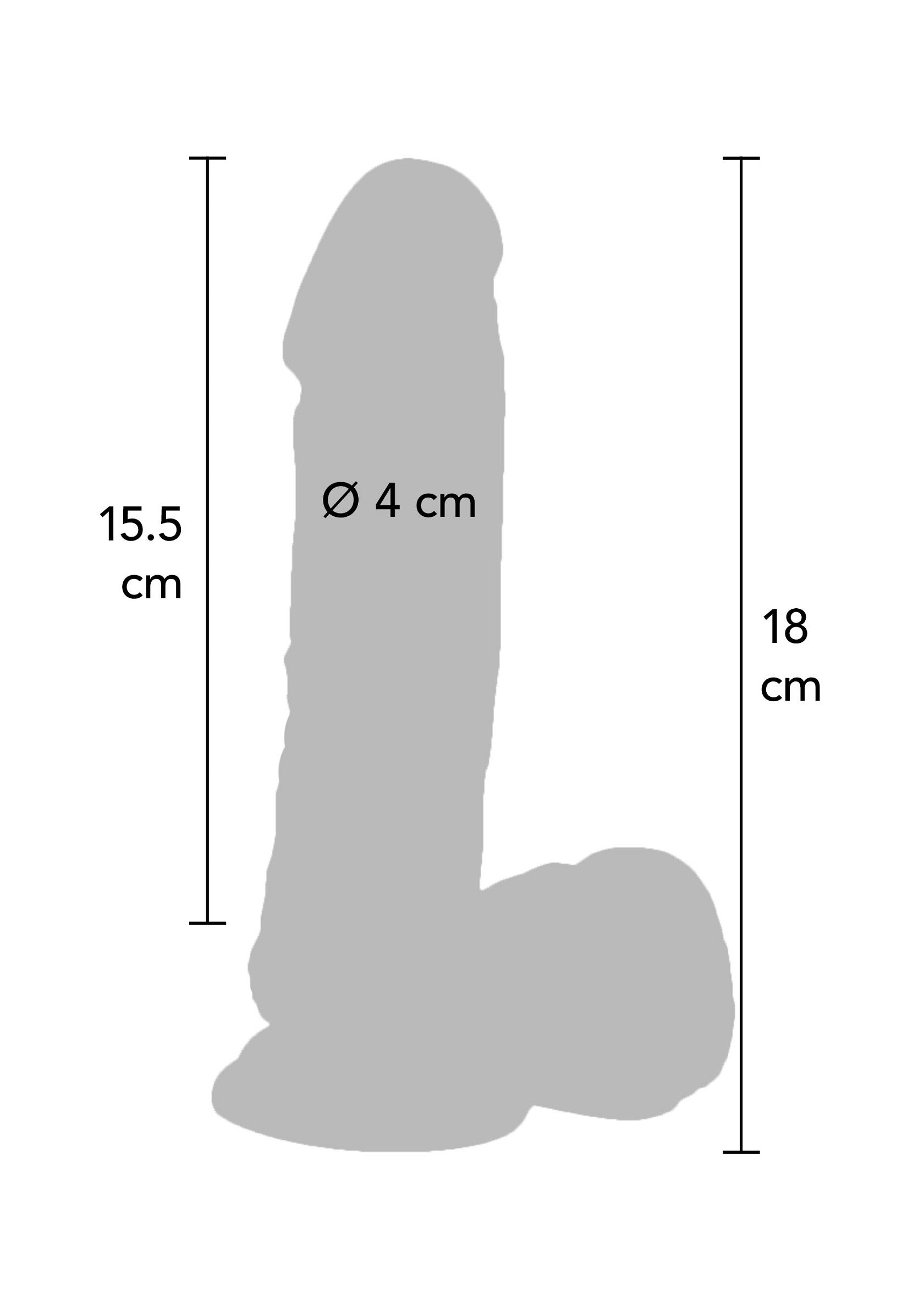 ToyJoy Get Real Vibrating 18 cm Dildo