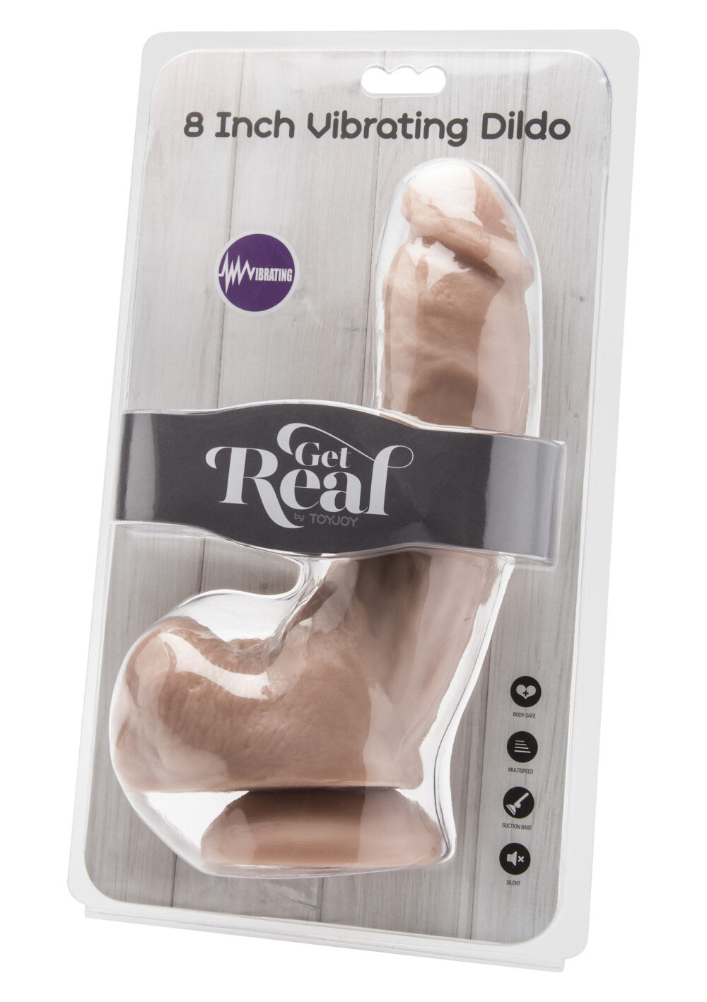 ToyJoy Get Real Vibrating 20.5 cm Dildo