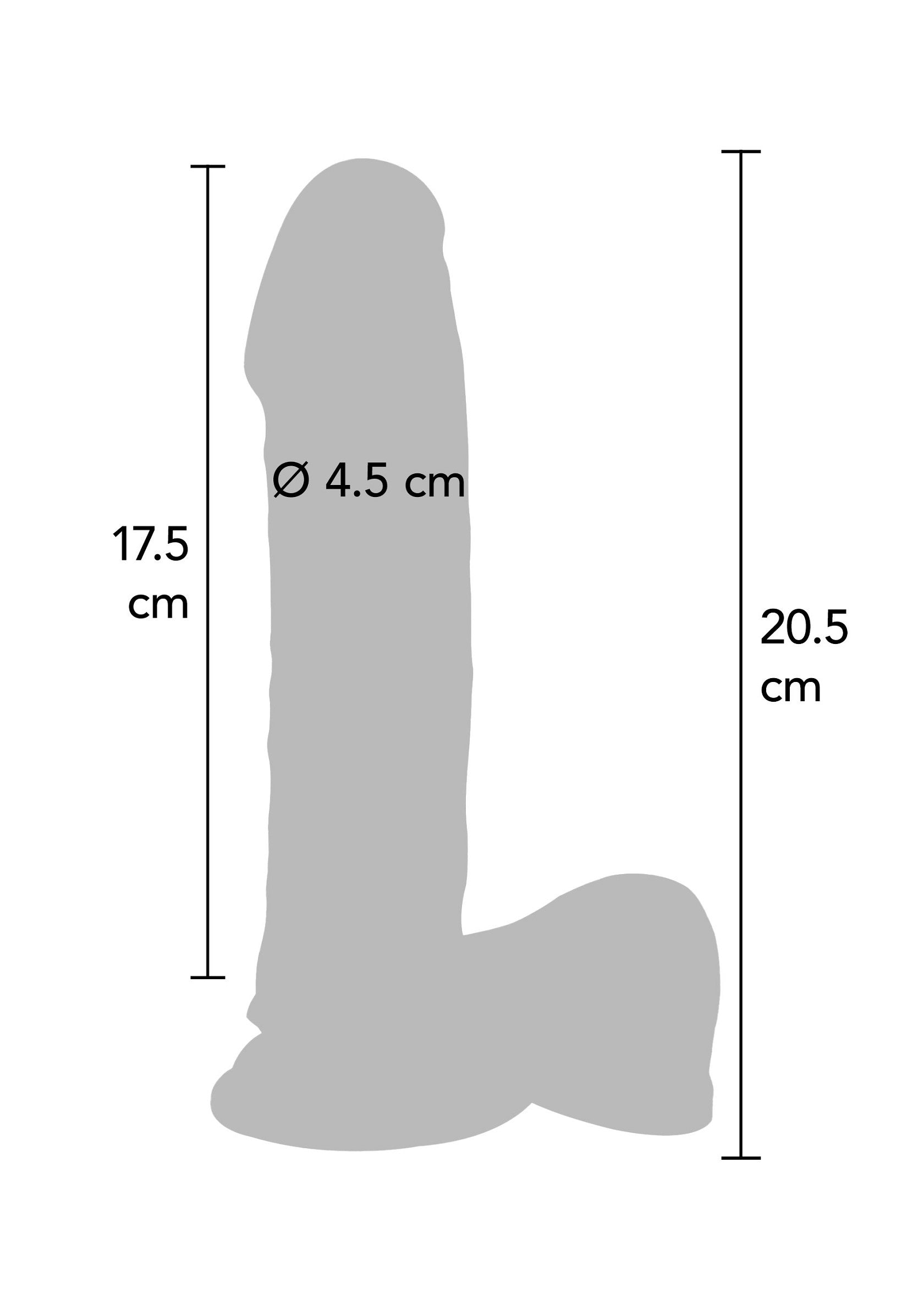 ToyJoy Get Real Dual Density 20 cm Dildo