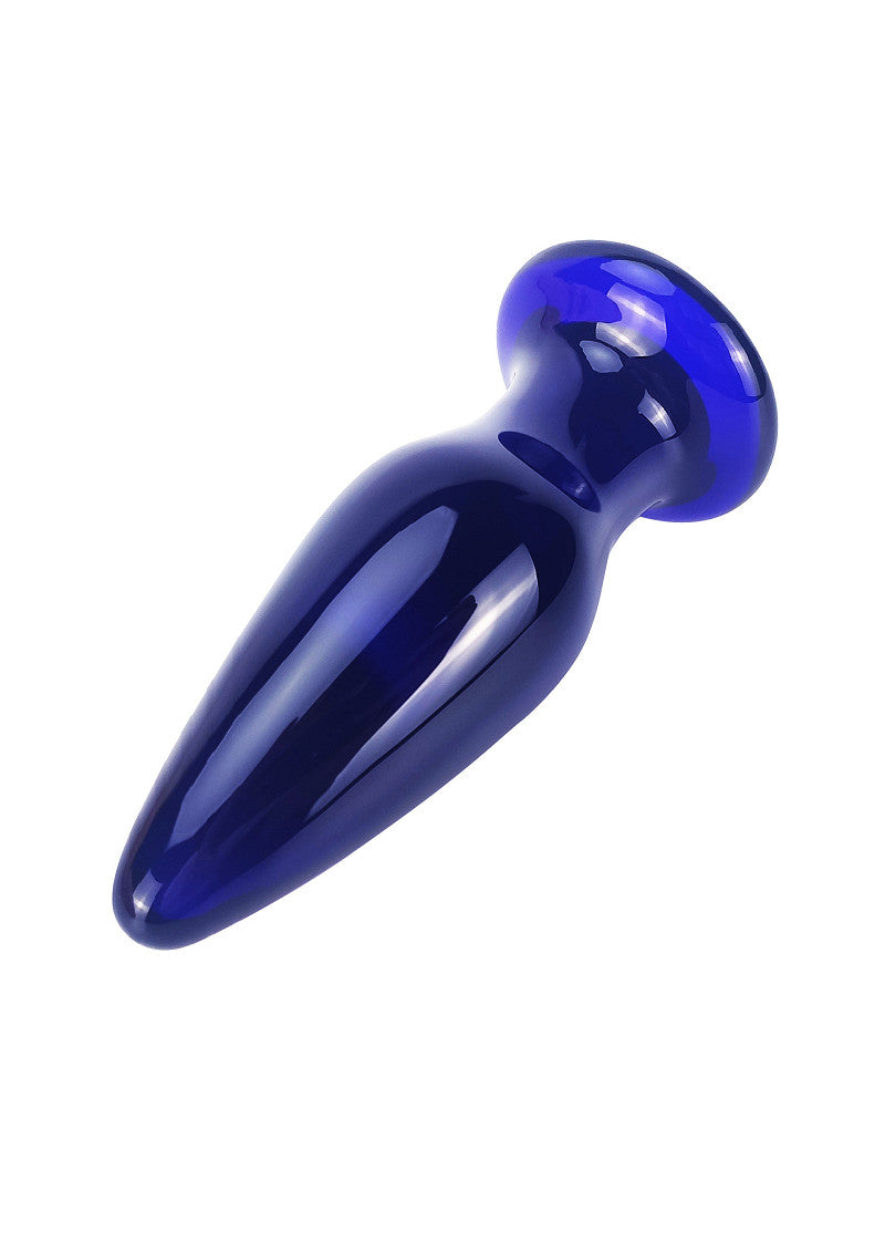 ToyJoy Buttocks Shining Vibrating Glass Plug