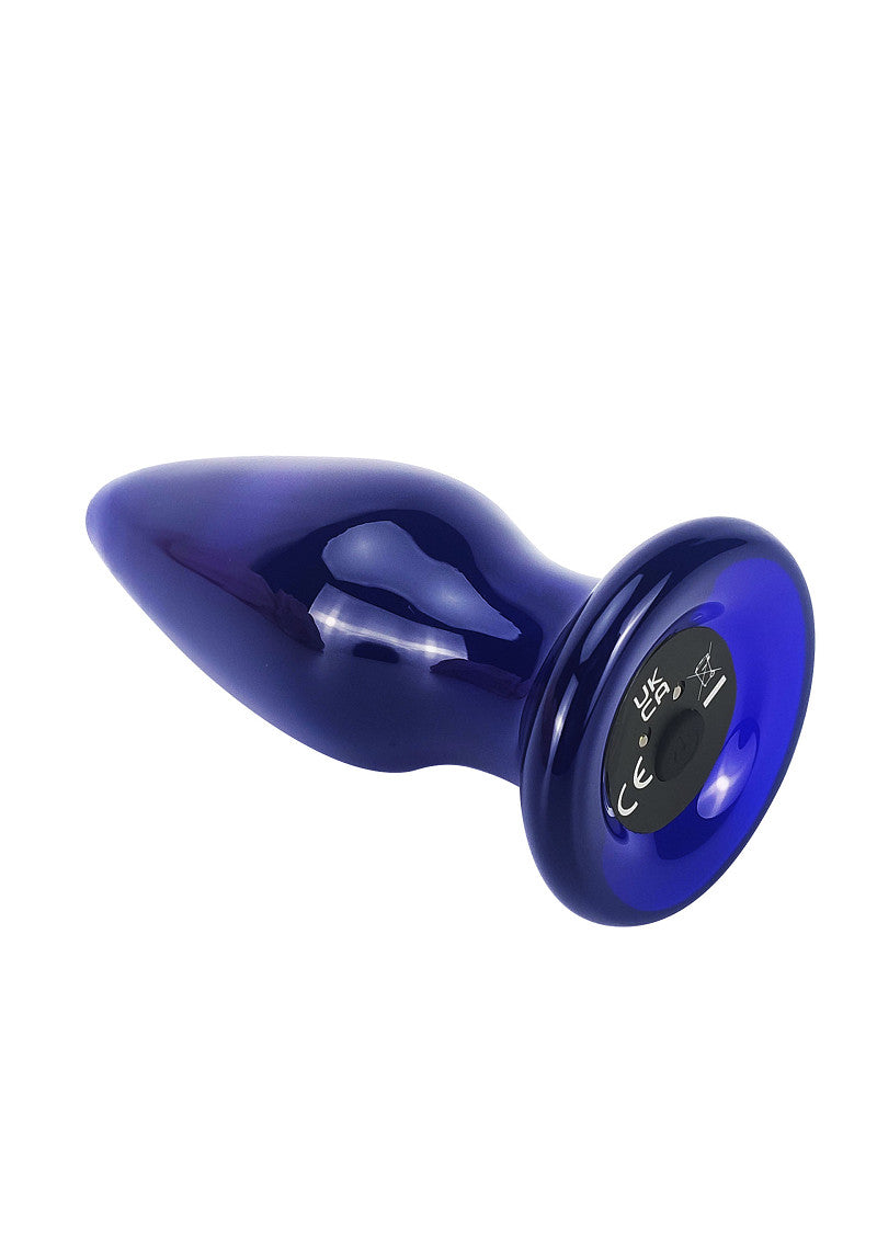 ToyJoy Buttocks Shining Vibrating Glass Plug