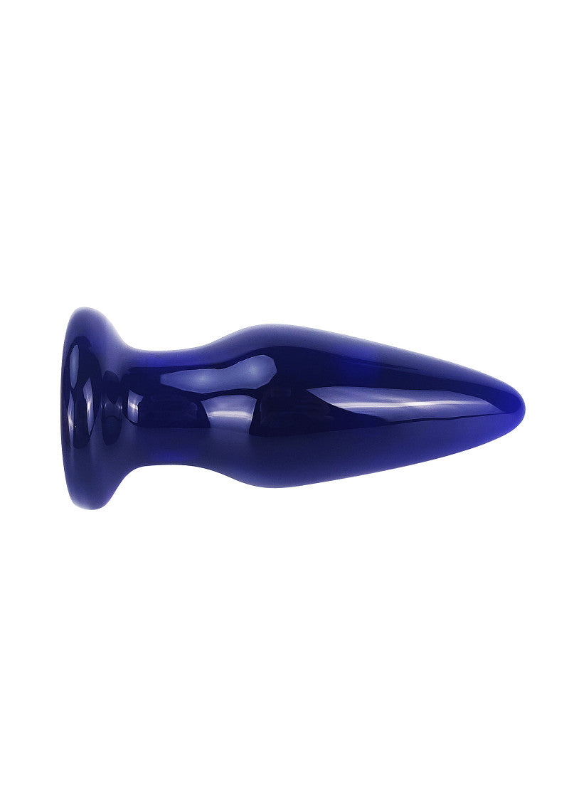 ToyJoy Buttocks Shining Vibrating Glass Plug