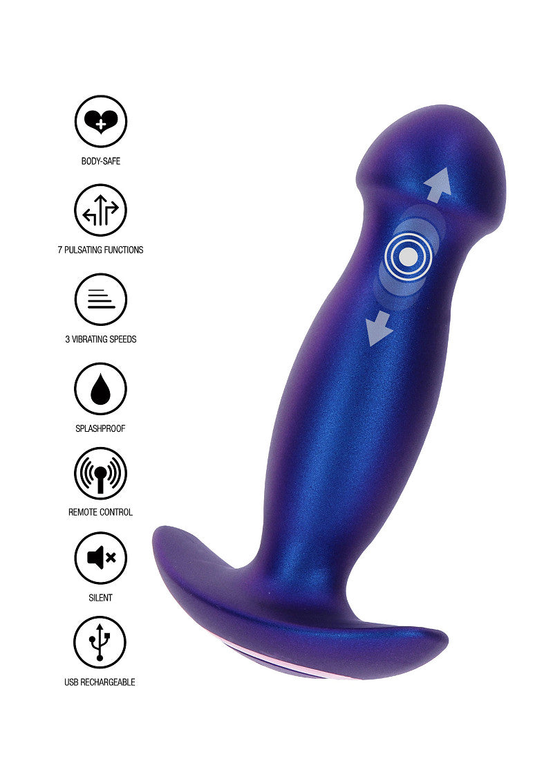 ToyJoy Buttocks De Wilde Magnetische Pulse Vibrerende Plug