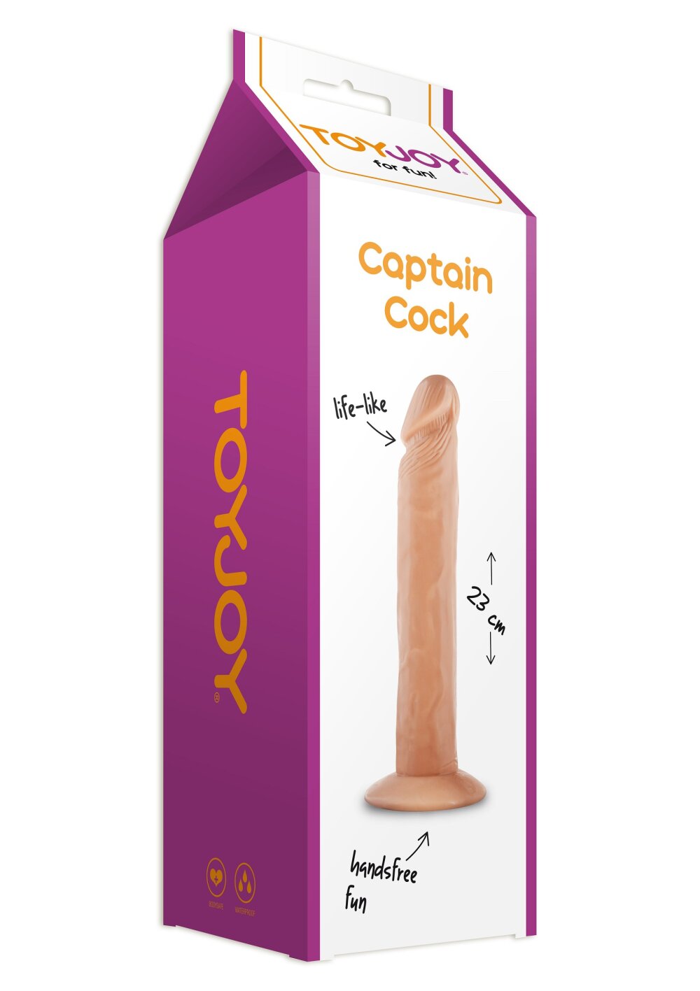 ToyJoy Classics Captain Cock 23 cm Dong