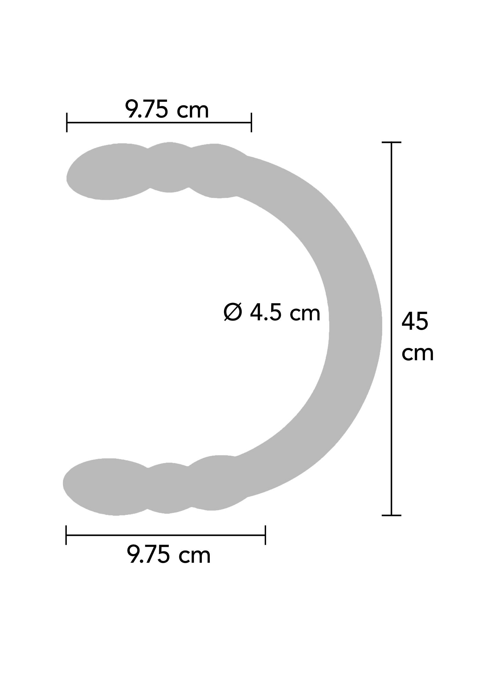 ToyJoy Classics Double Digger 45 cm Dong