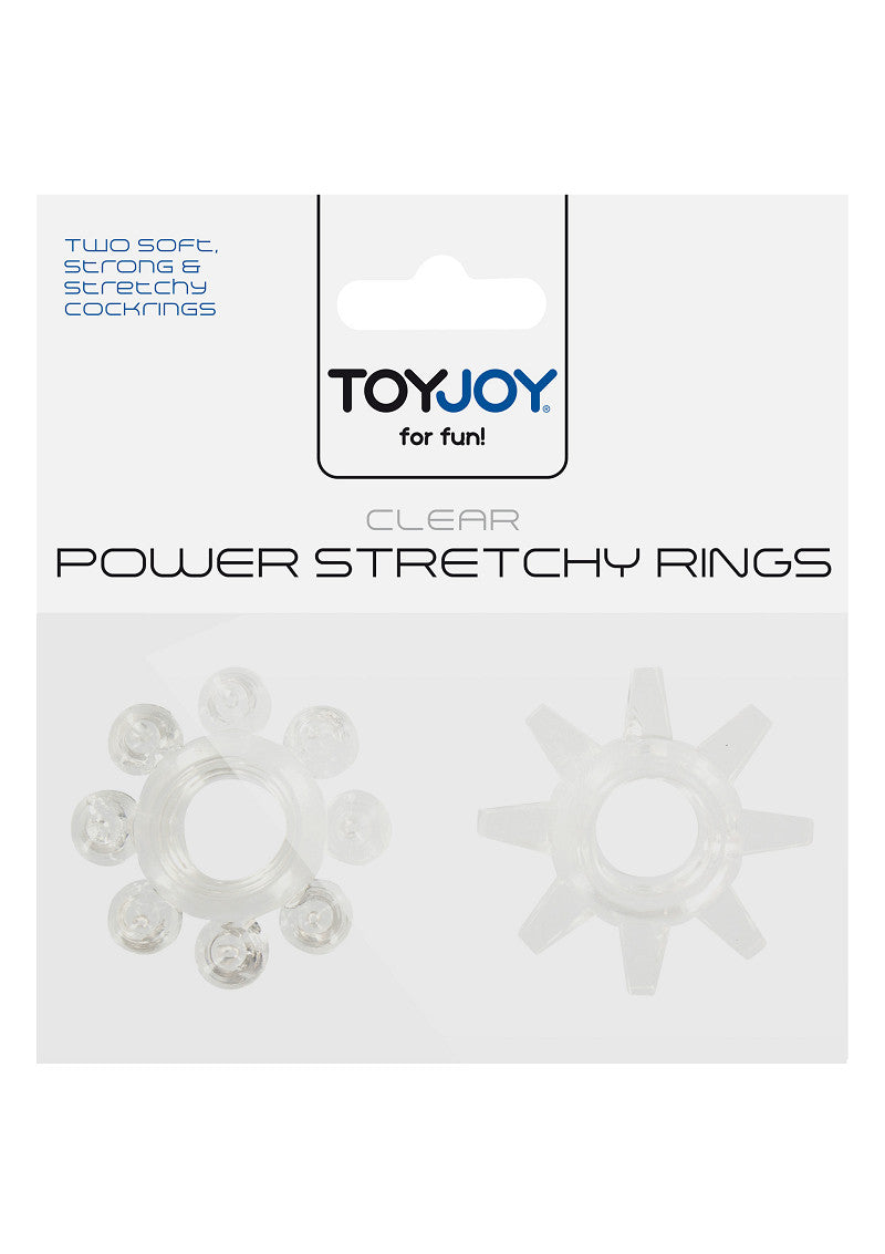 ToyJoy Manpower Power Stretchy Rings 2pcs