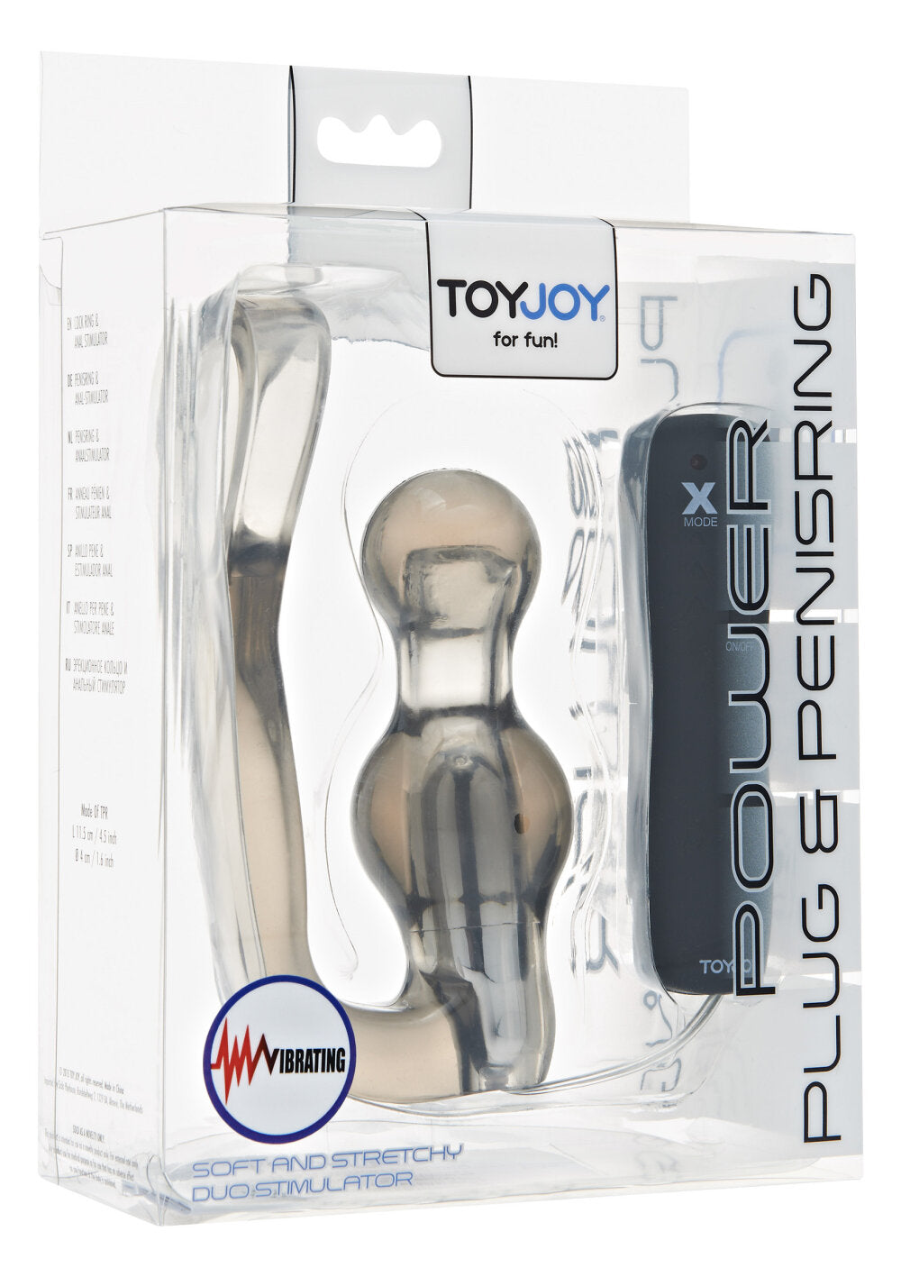 ToyJoy Manpower Power Plug & Penisring Vibrating