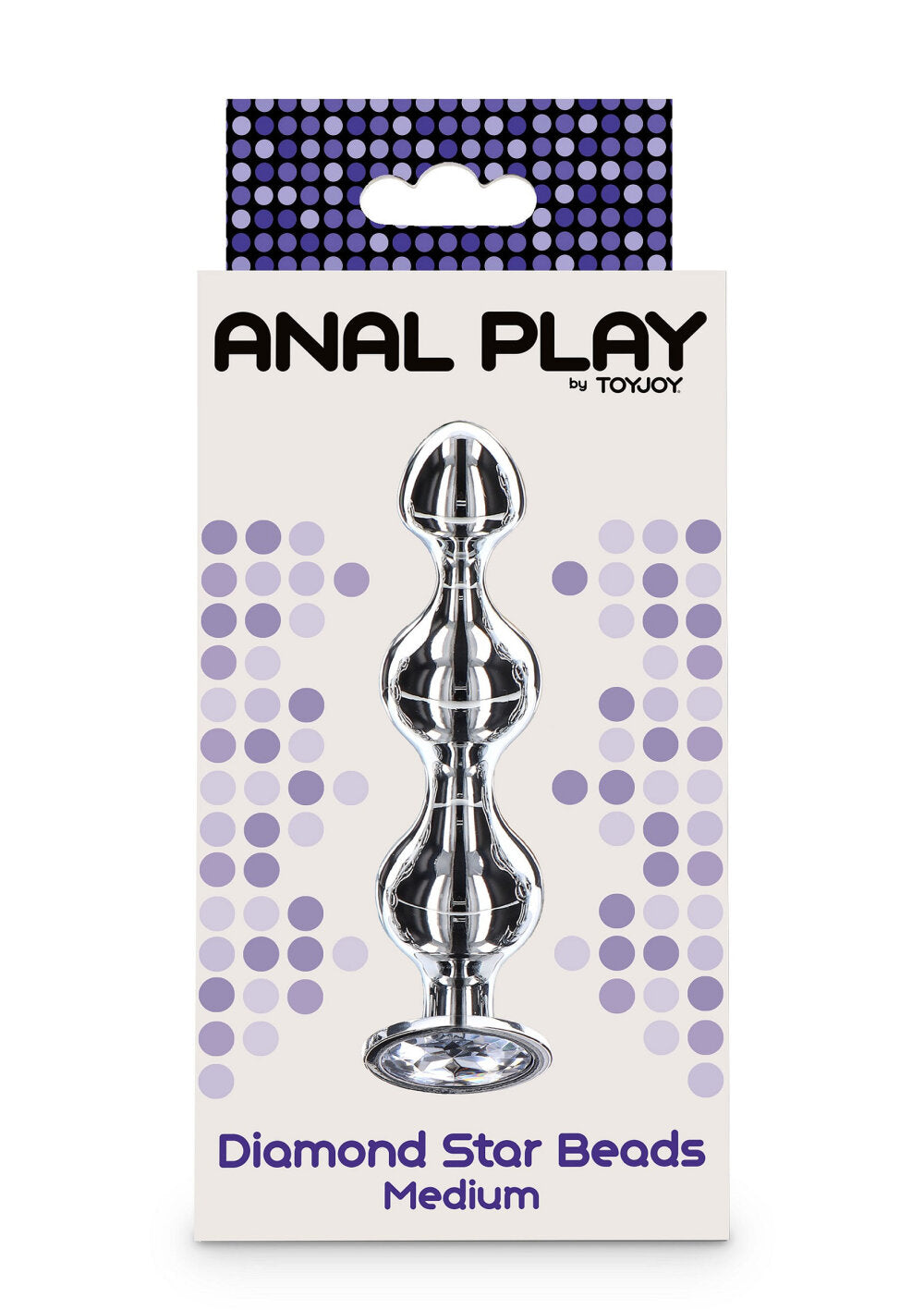 ToyJoy Anal Play Diamond Star Beads Medium