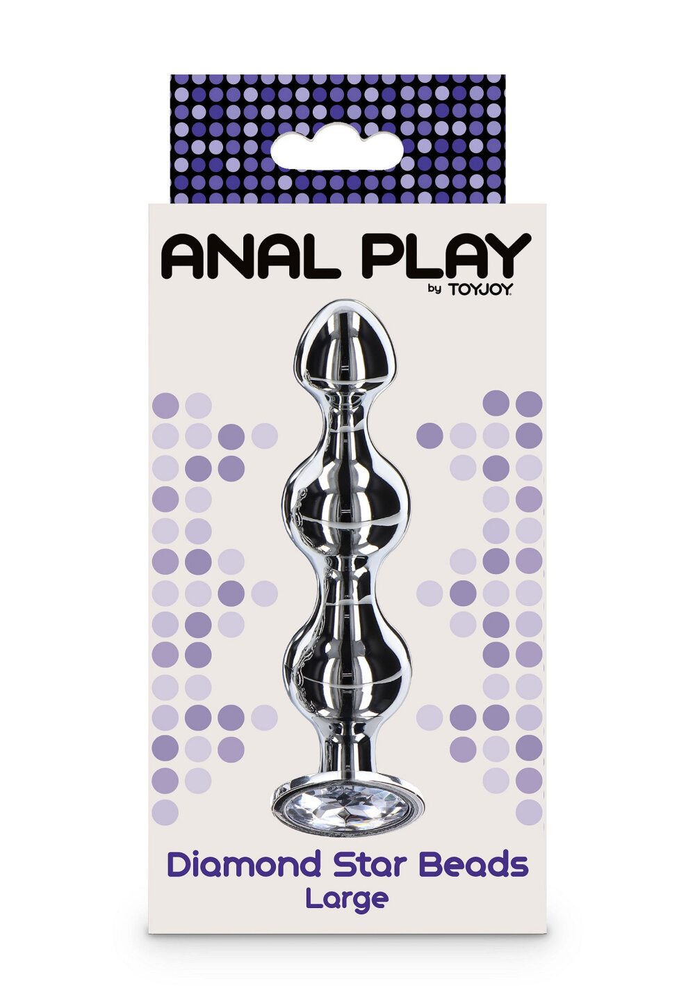 ToyJoy Anal Play Diamond Star Beads Large