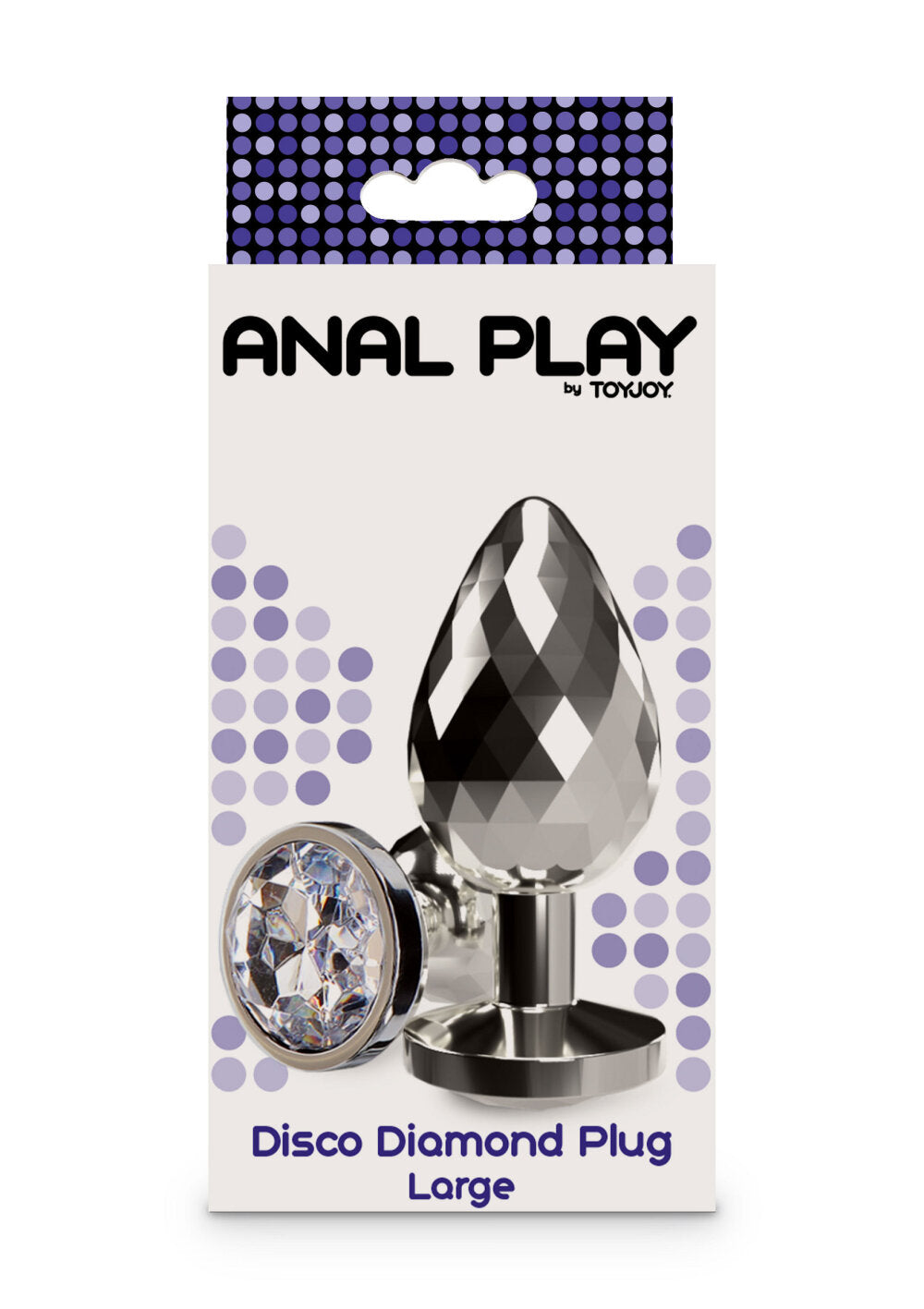 ToyJoy Anal Play Disco Diamond Plug Large