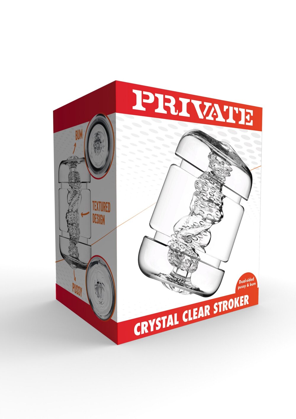 PRIVATE Clear Crystal Clear Pussy & Bum