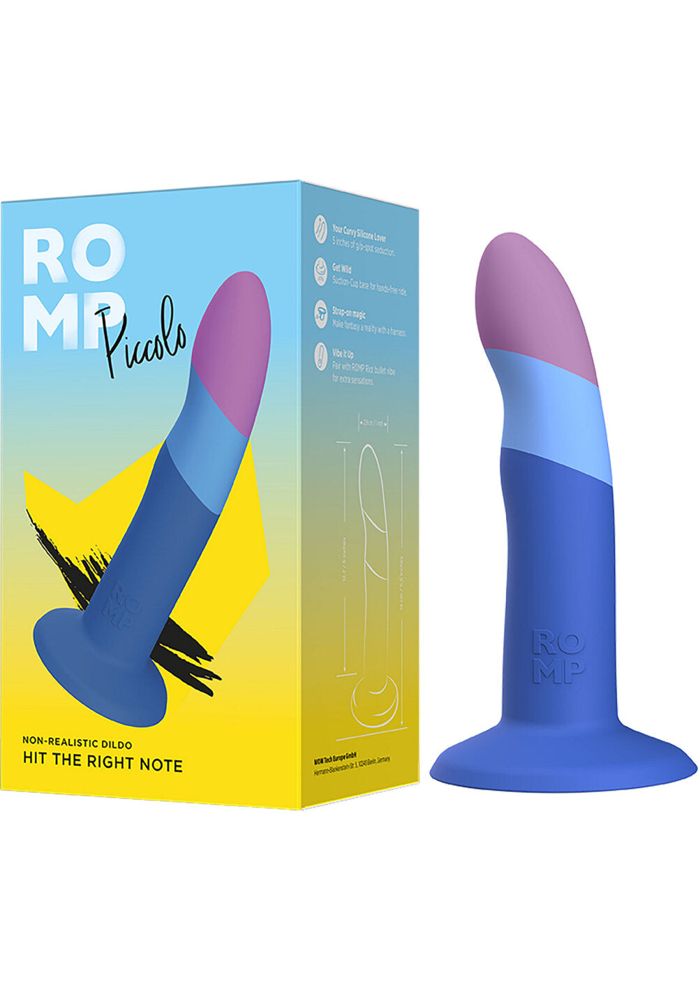 Romp Piccolo siliconen dildo