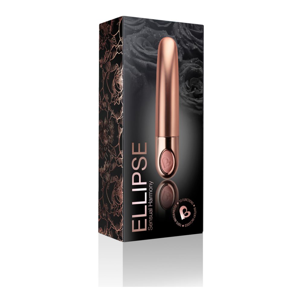 Ellipse Metallic Dusk Pink - Mini Vibrator