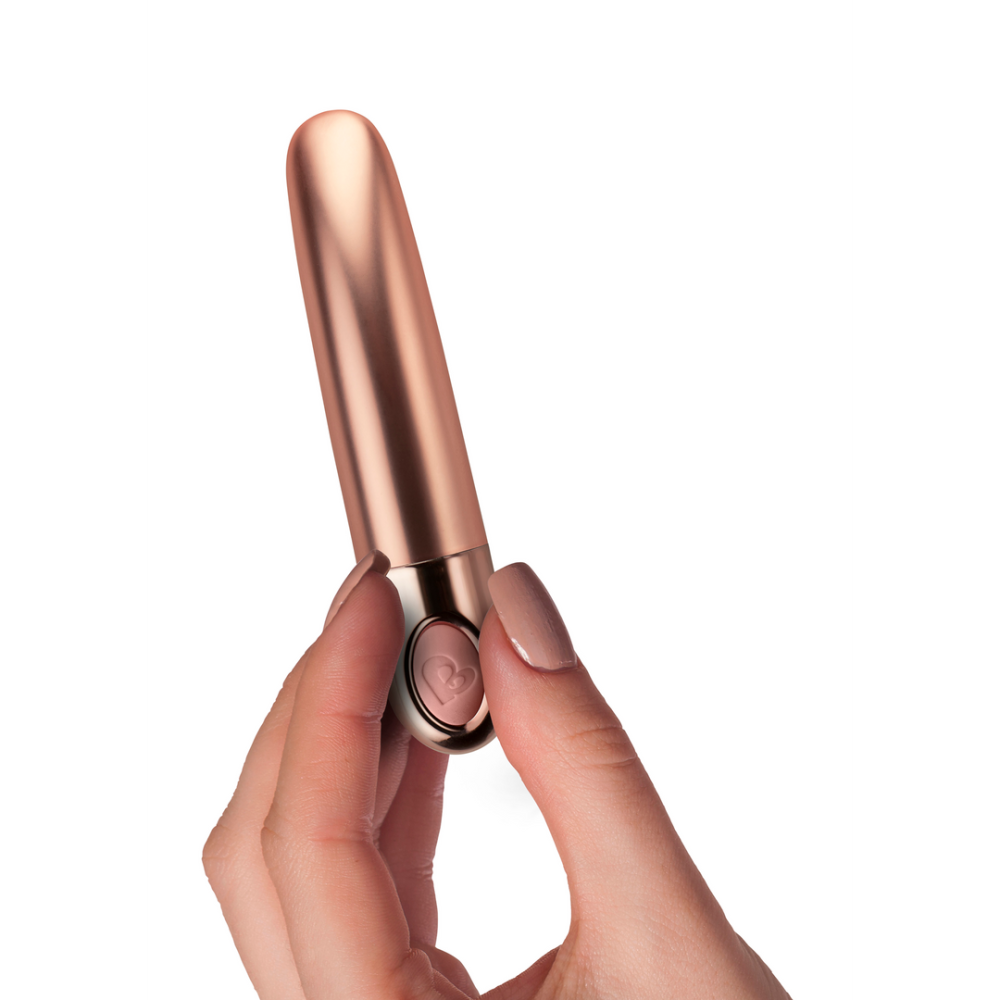 Ellipse Metallic Dusk Pink - Mini Vibrator