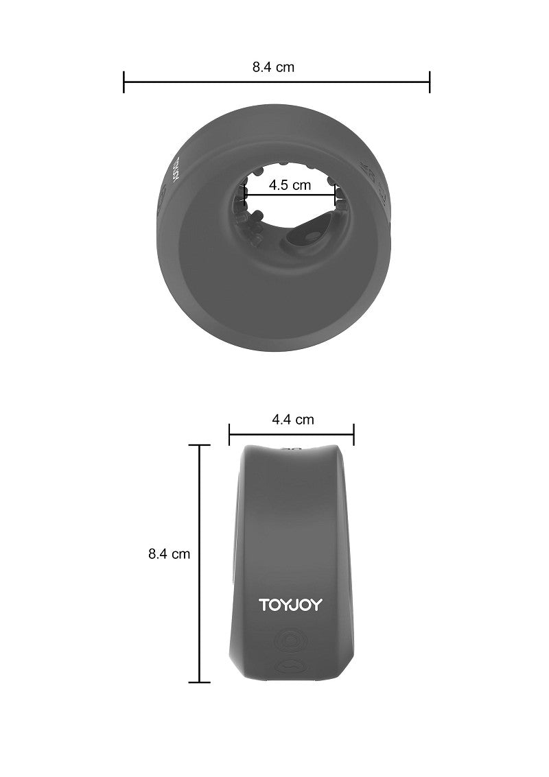 ToyJoy Urban ZEPHYR - Pulsating Stroker & C-Ring