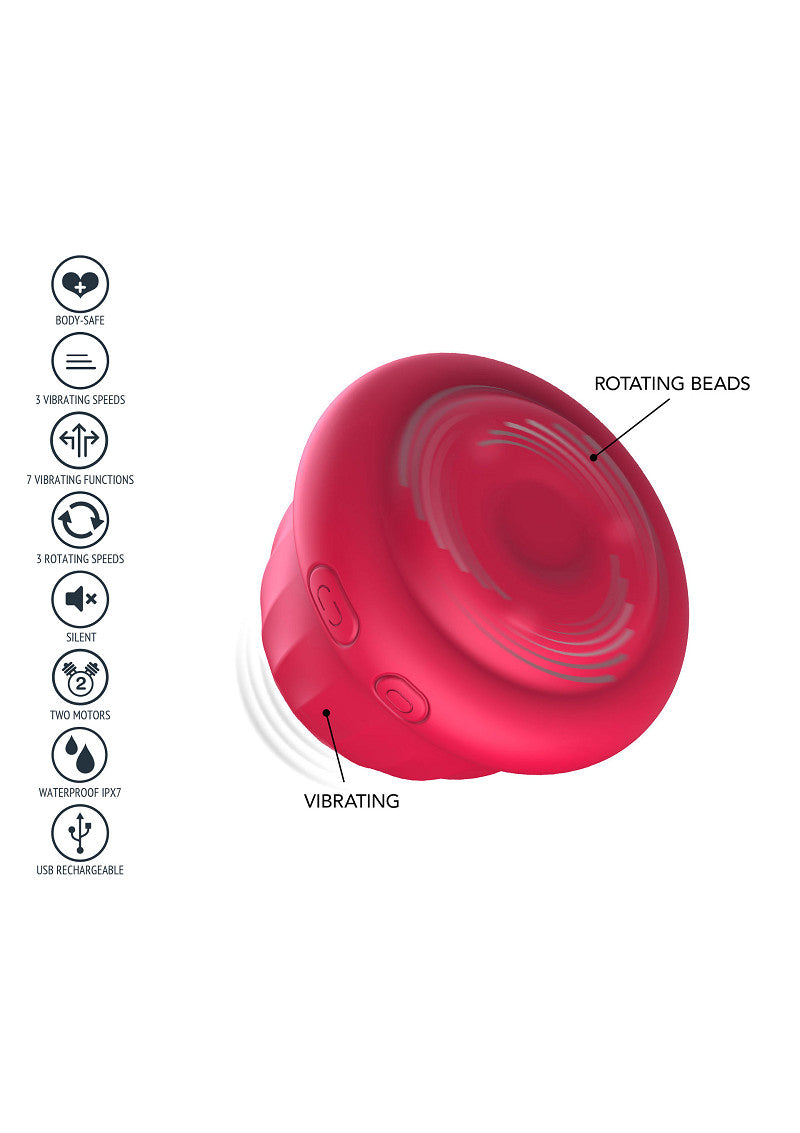 Xocoon Pearl Pulse Rotating & Vibrating Stimulator