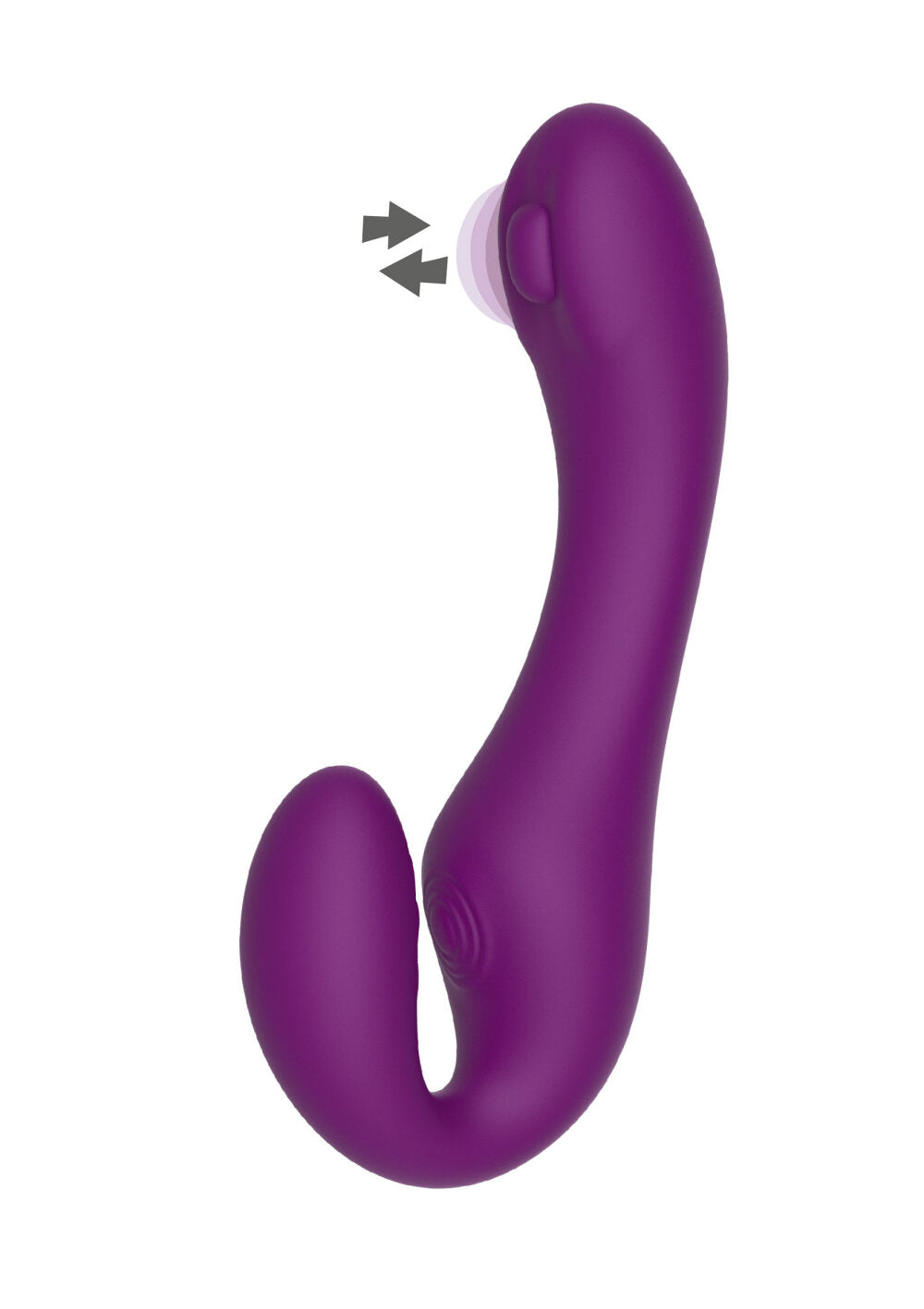 Xocoon Strapless Strap-On Pulse Vibrator