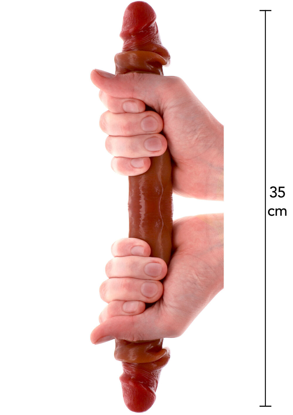 ToyJoy Get Real Silicone Foreskin Double Dong 35 cm