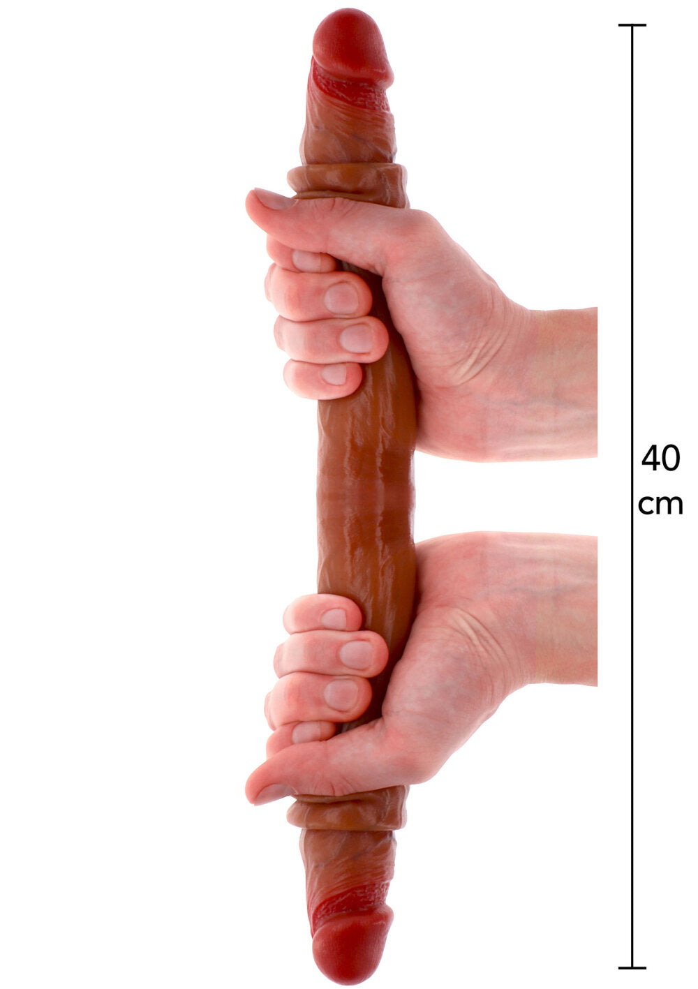 ToyJoy Get Real Silicone Foreskin Double Dong 40 cm