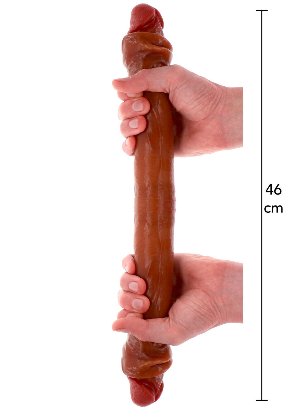 ToyJoy Get Real Silicone Foreskin Double Dong 46 cm