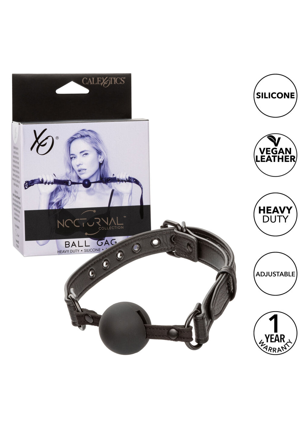 CalExotics Nocturnal Collection  Ball Gag