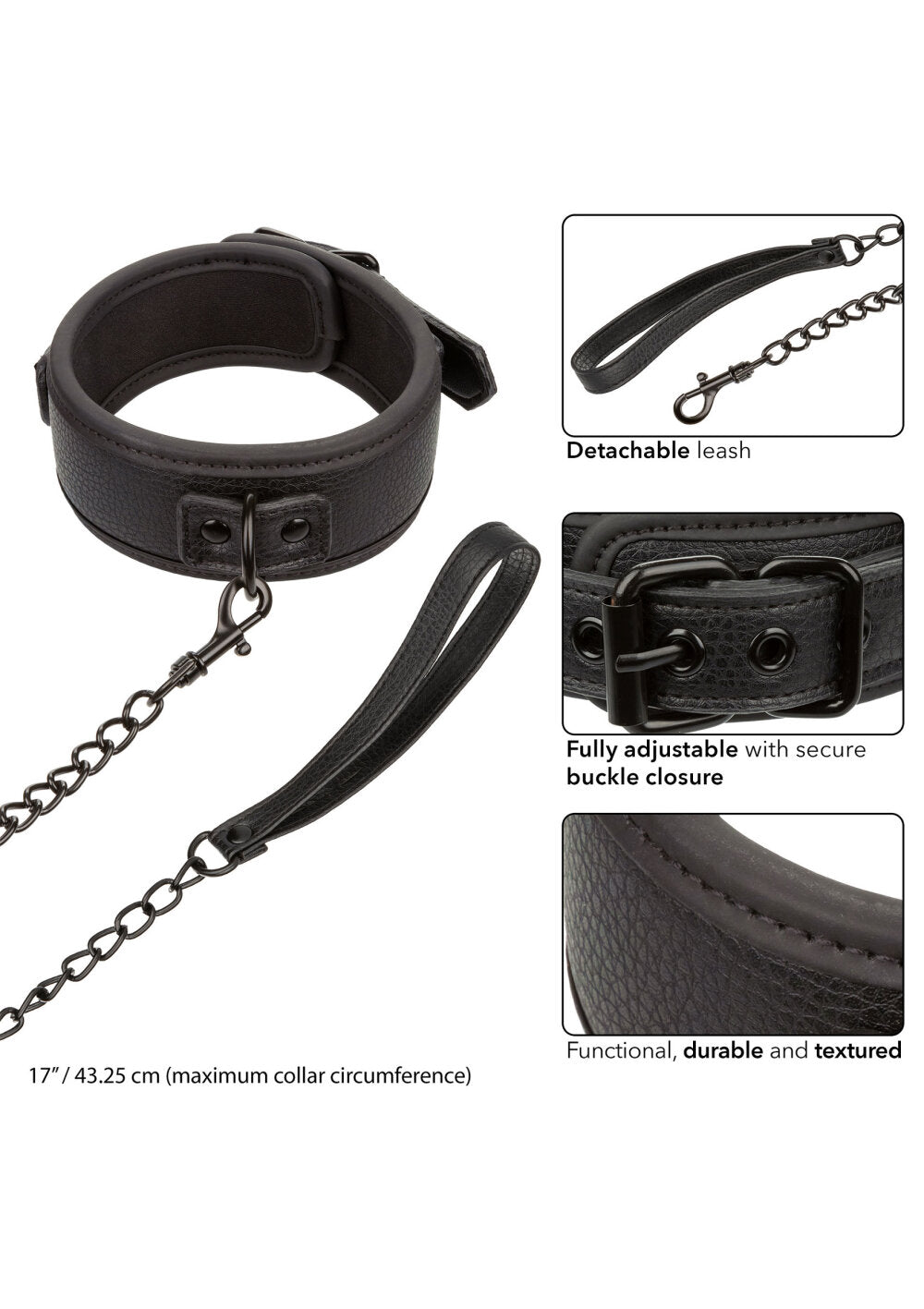 CalExotics Nocturnal Collection  Collar & Leash