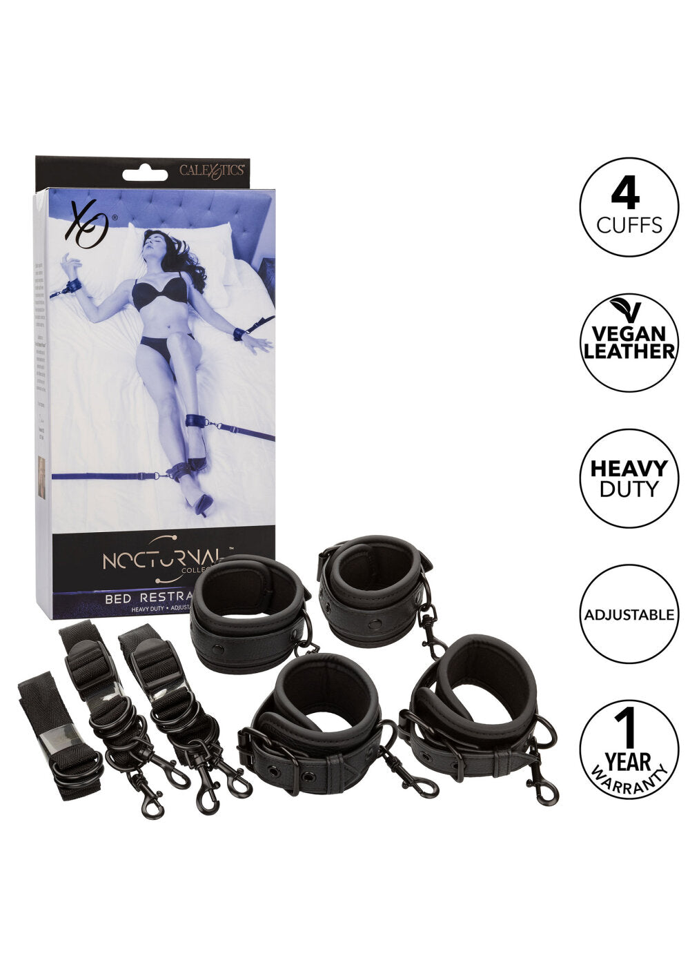 CalExotics Nocturnal Collection  Bed Restraints