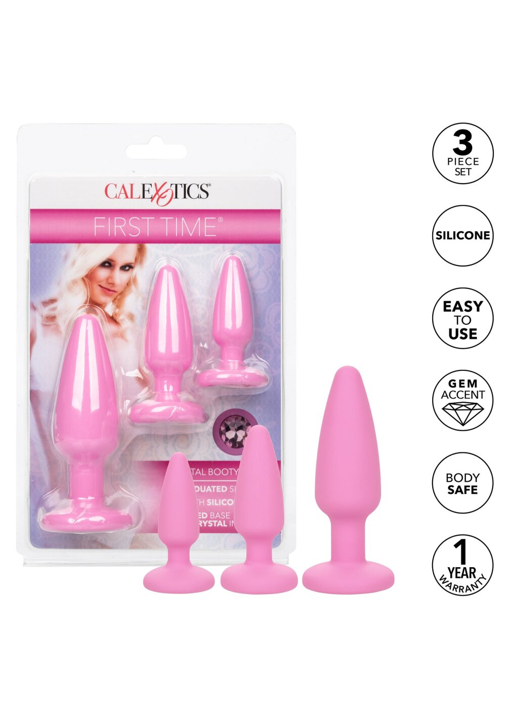 CalExotics First Time Crystal Booty Kit