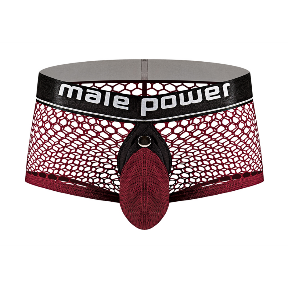 Mini Cock Ring Short - M - Burgundy