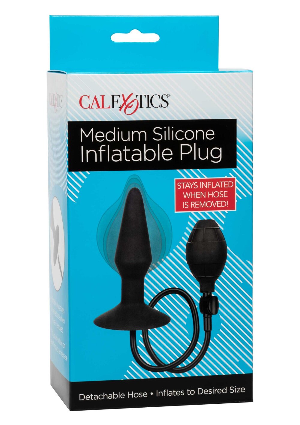 CalExotics Medium Silicone Inflatable Plug