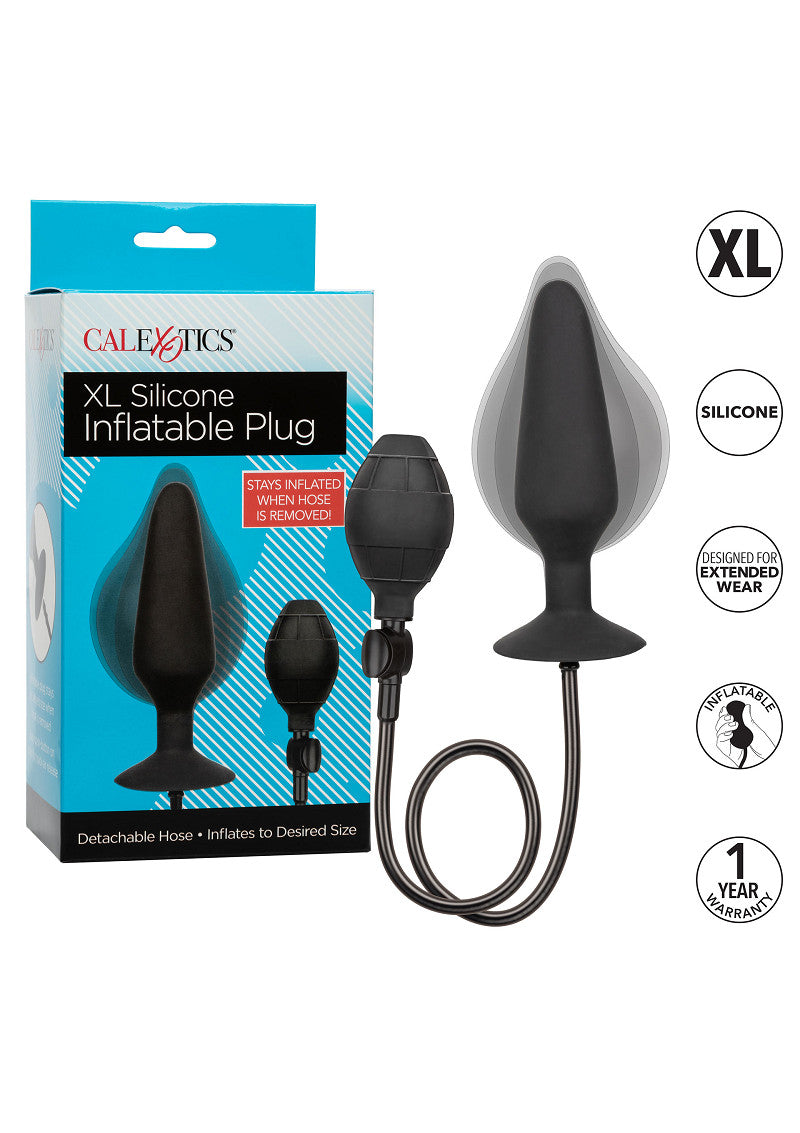 CalExotics XL Silicone Inflatable Plug