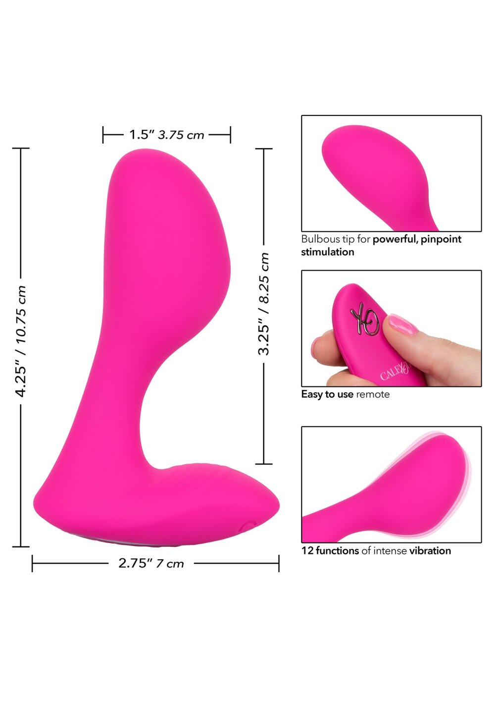 CalExotics Silicone Remote G–Spot Arouser