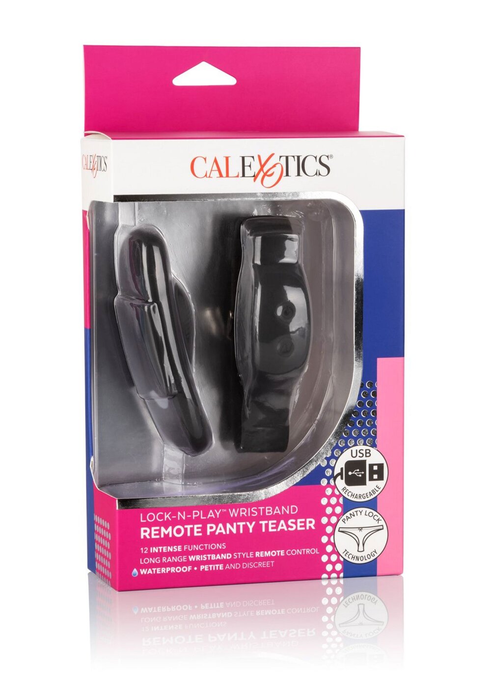 CalExotics Lock-N-Play Wristband Remote Panty Teaser