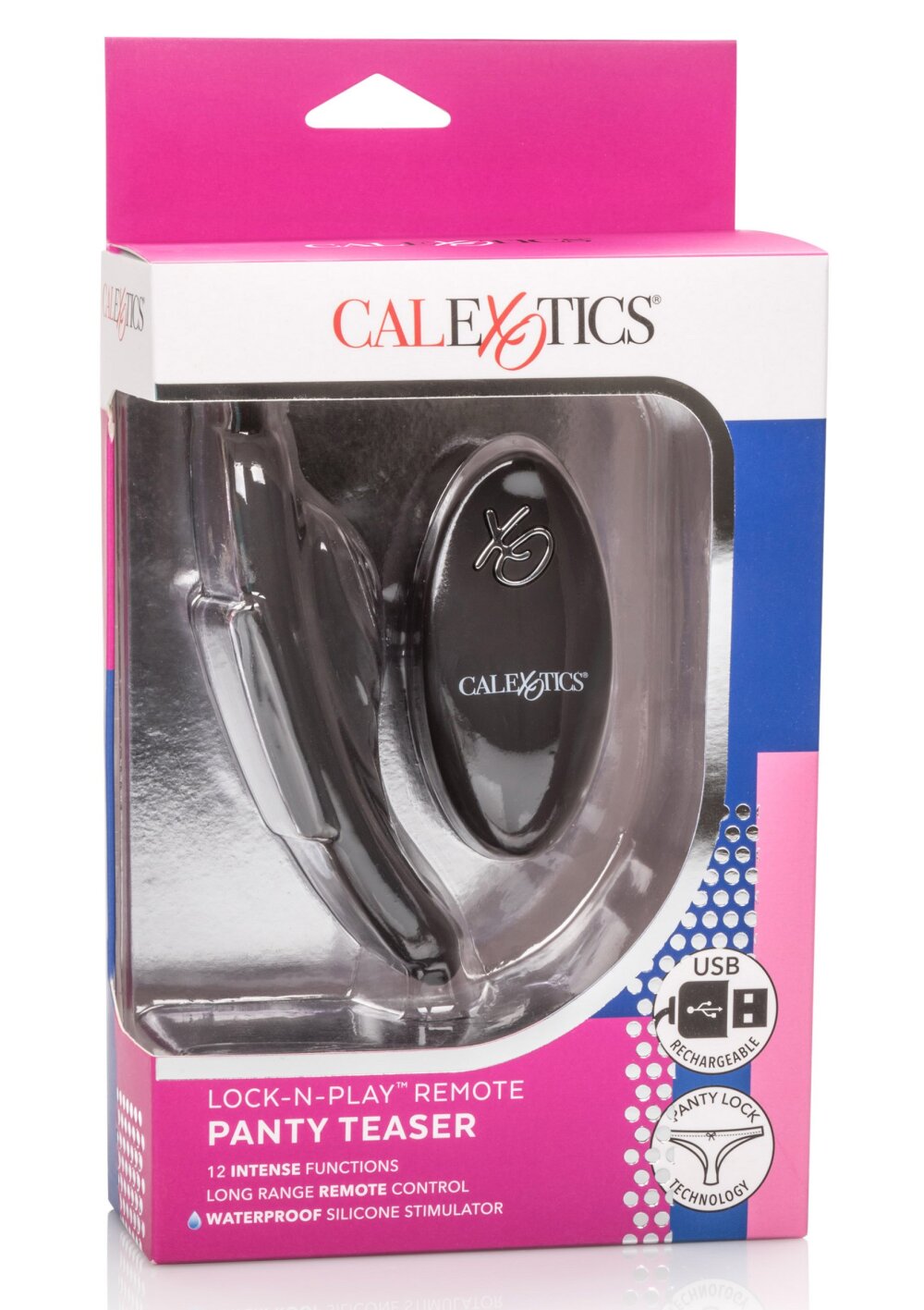 CalExotics Lock-N-Play Remote Panty Teaser