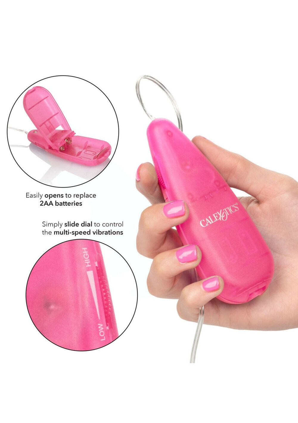 CalExotics Clit Kisser - Clamshell