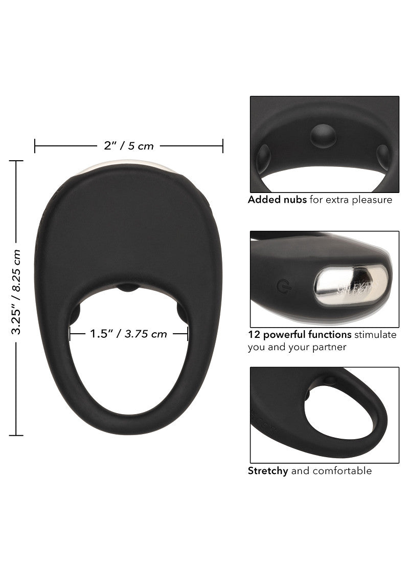 CalExotics Silicone Rechargeable Pleasure Ring