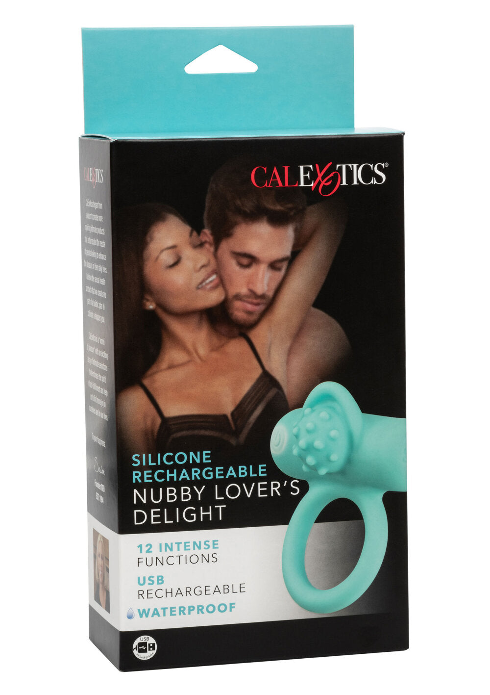 CalExotics Silicone Rechargeable Nubby Lover’s Delight