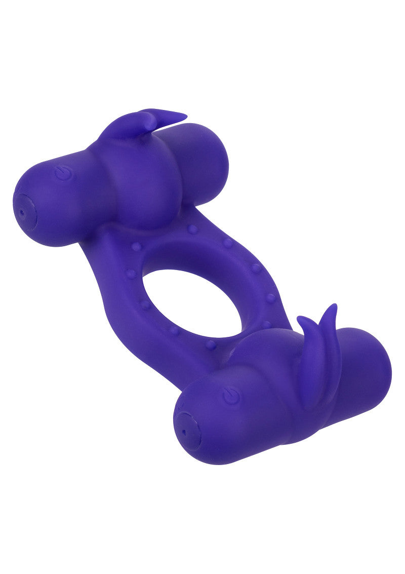 CalExotics Silicone Rechargeable Triple Orgasm Enhancer