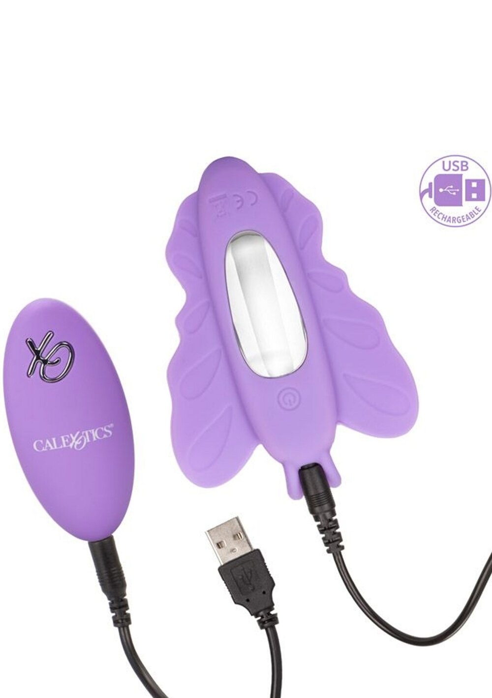 CalExotics Venus Butterfly Silicone Remote Rocking Penis