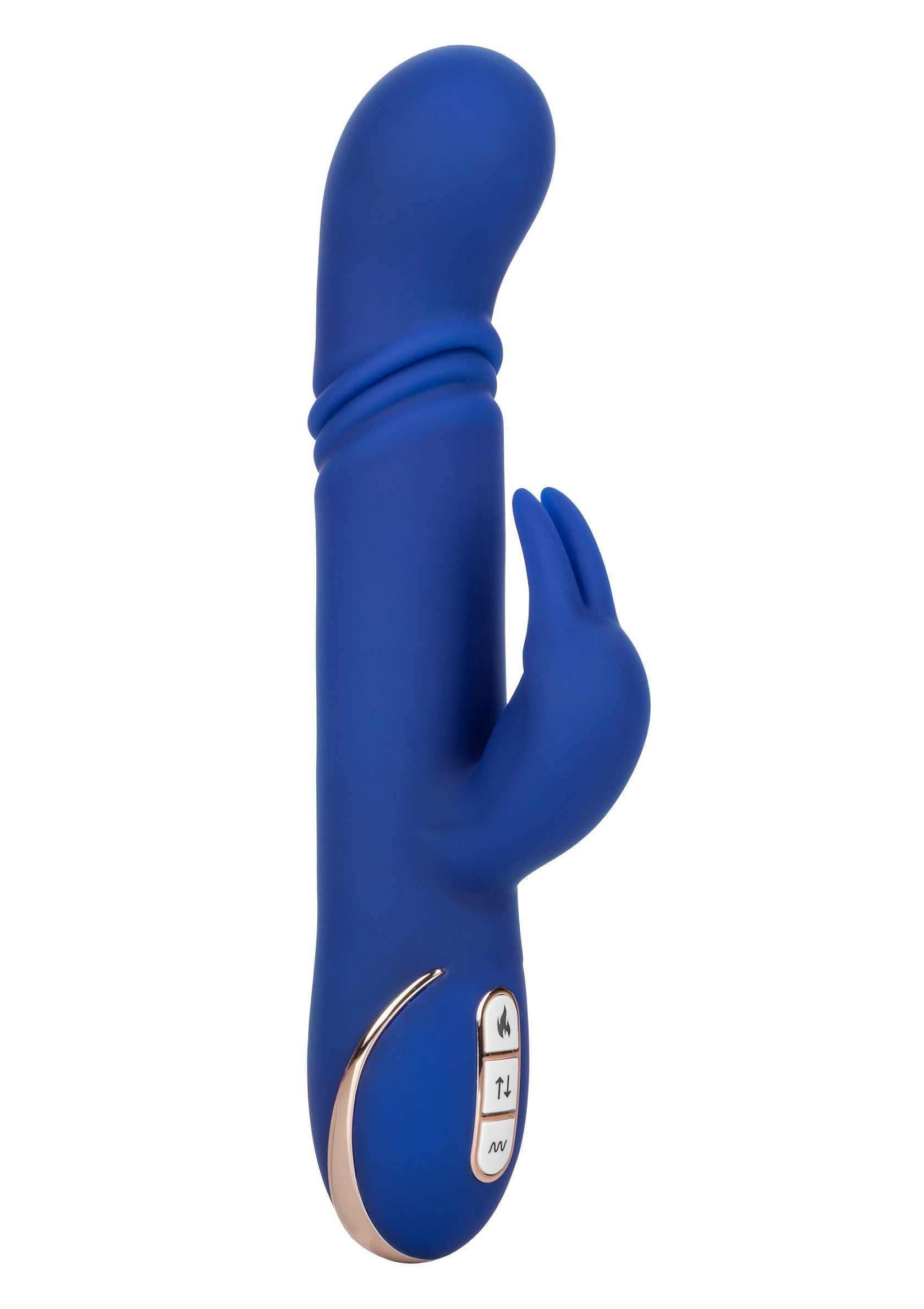 CalExotics Jack Rabbit Signature Heated Silicone Thrusting 'G' Rabbit