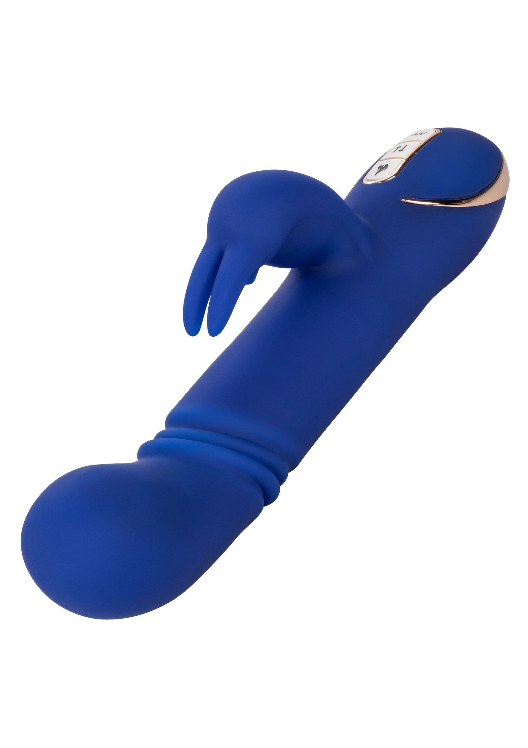 CalExotics Jack Rabbit Signature Heated Silicone Thrusting 'G' Rabbit