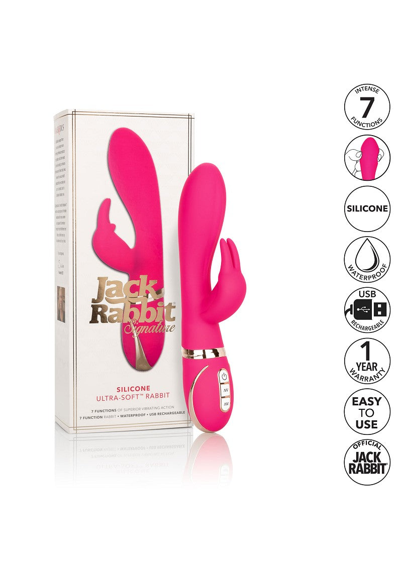 CalExotics Jack Rabbit Signature Silicone Ultra-Soft Rabbit