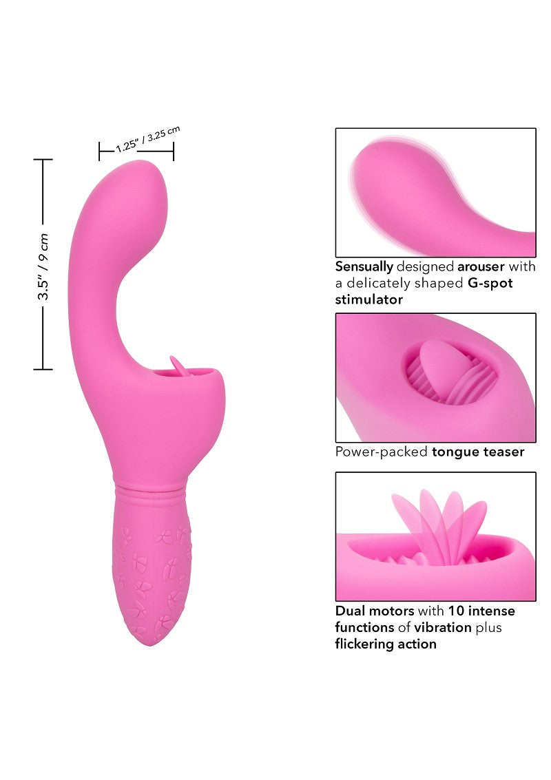 CalExotics Rechargeable Butterfly Kiss Flicker