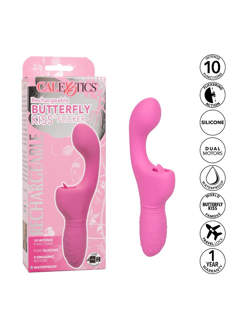 CalExotics Rechargeable Butterfly Kiss Flicker